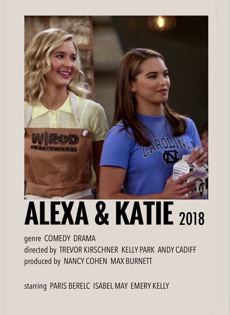 Alexa And Katie, Movie Poster Room, Alexa & Katie, Most Paused Movie Scenes, Iconic Movie Posters, Iconic Poster, Movie Card, Girly Movies, Film Posters Minimalist