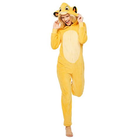 FREE SHIPPING AVAILABLE! Buy Disney Simba Long Sleeve One Piece Pajama at JCPenney.com today and enjoy great savings. Disney Onesies, Hoodie Pajamas, One Piece Hoodie, Future Girlfriend, Disney World Outfits, King Simba, Lion King Simba, Onesie Pajamas, Le Roi Lion