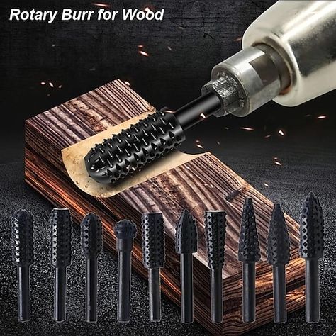 Wood File, Wood Drill Bits, Rotary Tools, Diy Holz, Wood Carving Tools, Rotary Tool, Wood Polish, Woodworking Wood, Palau