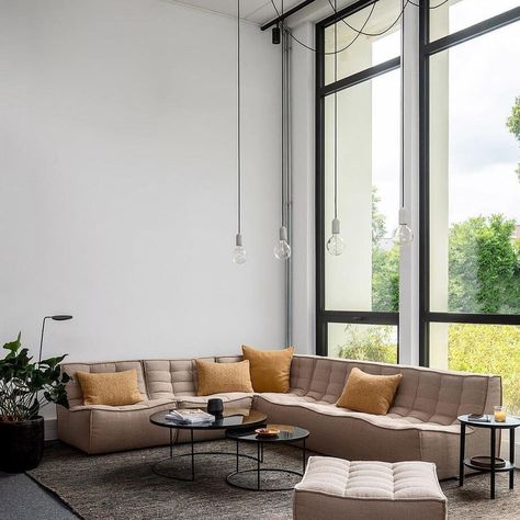 Found this beautiful lounge at the Gimber office @gimber_sylvie 👌 😍 Also got to know about Gimber, an alcohol-free drink that spice up your taste buds🔥 Check it out @gimber_drink🍹 #fridayvibes #happyfriday #nudcollection #concretependant #gimber Concrete Pendant, Beige Sofa, Dark Grey Color, Beautiful Furniture, Multiple Color, Alcohol Free, Room Sofa, Taste Buds, Round Corner