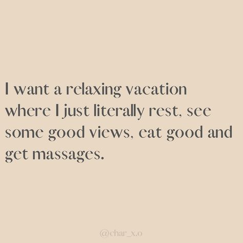 I want a relaxing vacation where I just literally rest, see some good views, eat good and get massages. Vacations don’t need to be about getting 10k steps, seeing and doing everything, sometimes they’re about resting, recharging and recalibrating. If you need a recharging vacation, let me know in the comments below ⬇️ 👇🏽 P.S - I would run back to @marbellacollectiongreece Elix Marbella in a heartbeat 💓. Stay tuned for more content. . . #trippinwithchar #Greece #Greekislands #shoulderseason... Good Views, Honeymoon Quotes, Meaningful Things, 10k Steps, Luxury Quotes, Black Hair Dye, Relaxing Vacations, Black Travel, Greek Islands