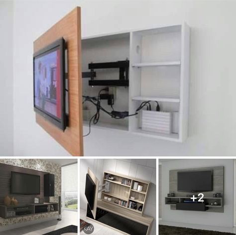 TV Tv Wand Design, Bedroom Tv Unit Design, Tiny House Family, Ruang Tv, Gray House, Living Room Tv Unit, Tv Wall Decor, Diy Casa, Tv In Bedroom