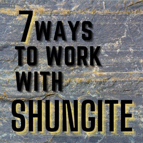 7 Ways to Work with Shungite! Electro Culture, Cell Phone Radiation, Shungite Stones, Asteroid Belt, Geometry Shape, Spiritual Life, Medical Advice, Energy Healing, Inner Peace