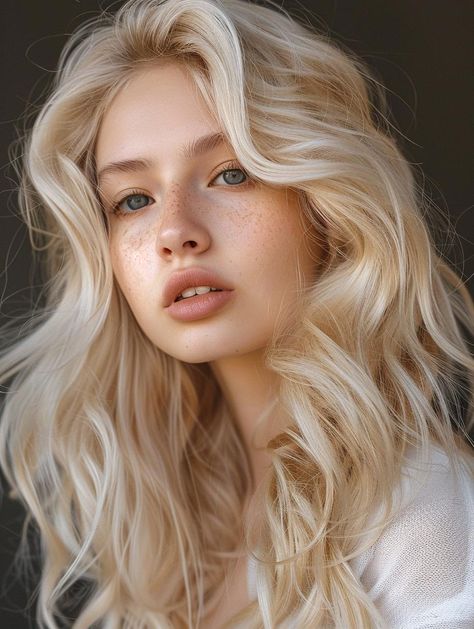 Blonde Hair Color Ideas for Summer: Stunning Shades for Every Hair Length Best Blonde Hair Color For Green Eyes, Blondes With Green Eyes, Blonde To Balayage, Easy Braid Styles, Hair Colour For Green Eyes, Blonde Shades, Perfect Blonde Hair, Beautiful Blonde Hair, Cool Blonde Hair