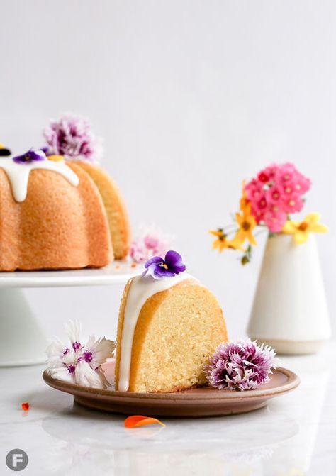 Floral Bundt Cake, Spring Bundt Cake, Lavender Bundt Cake, Enchanted Kitchen, Buttermilk Bundt Cake, Leo Szn, Bundt Cake Recipes, Special Aesthetic, Bundt Recipes