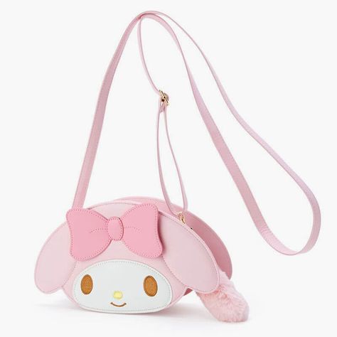 My Melody Messenger Bag Sanrio Hello Kitty Purse, Kawaii Bags, Aesthetic Bags, Cartoon Bag, Cute Wallets, Plush Backpack, Kawaii Accessories, Style Japonais, Anime Dolls