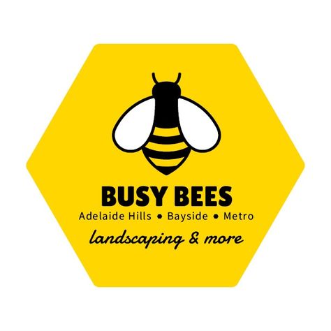 Hamish and Richie from Busy Bees Adelaide wanted just 2 things from their logo. They wanted it to be eye-catching. And they wanted it to be flexible enough to be applied to anything. With this in mind I created a logo made up of a number of elements that can be added, removed and re-configured to suit every application.#logodesign #fixedpricelogodesign #fixedpricedesign #branding #brandingguide #smallbusiness #startup #graphicdesign #creativeforthepeople #powdermonkeydesign Bee Designs, Monkey Design, Logo Design Ideas, Busy Bees, Busy Bee, Bee Design, Local Business, Create A Logo, Local Businesses