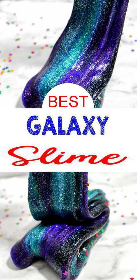 Diy Galaxie, Diy Galaxy Slime, Diy Kids Party Favors, Purple Slime, Slime Easy, Cool Slime Recipes, Slime Galaxy, Diy Kids Party, Dibujos Toy Story