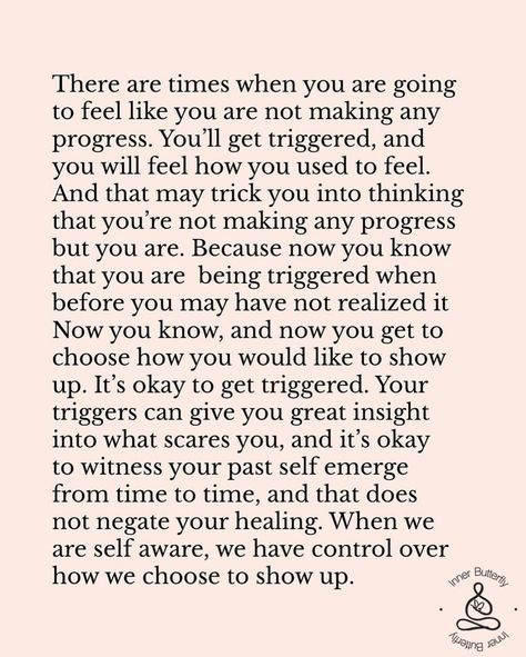 How To Control Emotional Triggers, Healing Triggers, Triggers Quotes, Therapy Thoughts, Emotional Response, Soothing Quotes, Bad Thoughts, Turning Point, A Star Is Born