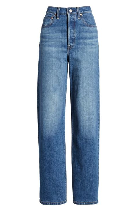 Super High Waisted Jeans Outfit, Aesthetic Clothes Png, Super High Waisted Jeans, High Waisted Jeans Outfit, High Waist Straight Leg Jeans, Levi's Ribcage, University Outfit, Eve Outfit, Outfit Jeans