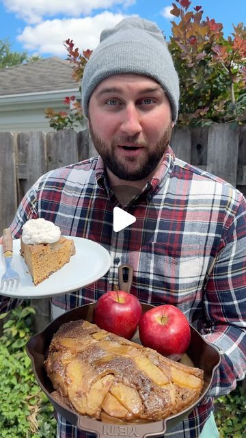 @thefeedfeed on Instagram: "(ad) Comment ‘RECIPE’ to have this Apple Cinnamon @yeti Cast Iron Skillet Cake recipe sent to your DMs 🍎 The ultimate fall dessert made even better in our trusty @yeti! 

Rich brown butter, warm cinnamon, and tender apples come together in this easy, one-pan wonder. The skillet gives it that perfect golden crust with soft, melt-in-your-mouth goodness inside.

INGREDIENTS:
Red apples
Butter 
Bourbon 
Lemon juice
Honey
Ground cinnamon
Dark brown sugar 
Vanilla extract 
Eggs
AP flour 
Baking soda 
Baking powder 
Sea salt 
Whole milk

#feedfeed #builtforthewild #apples #dessert #fallbaking #easyrecipe #skillet #onepan
Recipe and video by @mikekubiesa" Onepan Recipe, Butter Bourbon, Apple Cinnamon Cake, Skillet Cake, Dark Brown Sugar, Cinnamon Cake, Red Apples, Fall Dessert, Apple Cinnamon