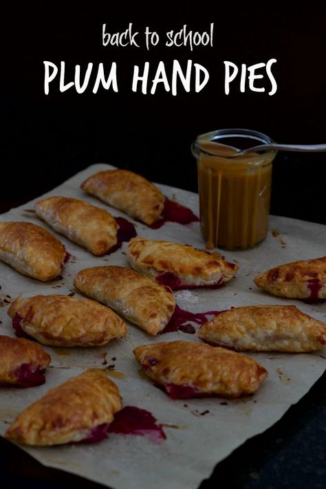 local plum hand pies Plum Hand Pies, Cranberry Pie Recipes, Apple Turnover Recipe, Cherry Hand Pies, Plum Pie, Medieval Recipes, Hand Pie Recipes, Hand Pie, Easy Apple Pie