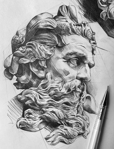 Roman Drawings, Things To Draw For Beginners, Greek Drawing, Easy Pencil Drawing, Easy Things To Draw, A Level Art Sketchbook, Pen Art Drawings, Arte Van Gogh, Pencil Drawings Easy