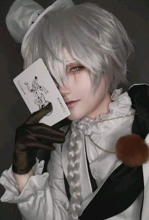 Nikolai Gogol Cosplay, Nikolai Gogol Aesthetic, Nikolai Cosplay, Cosplay Pictures, Nikolai Gogol, Aesthetic Pfp, Cosplay Characters, Cosplay Makeup, Stray Dogs Anime