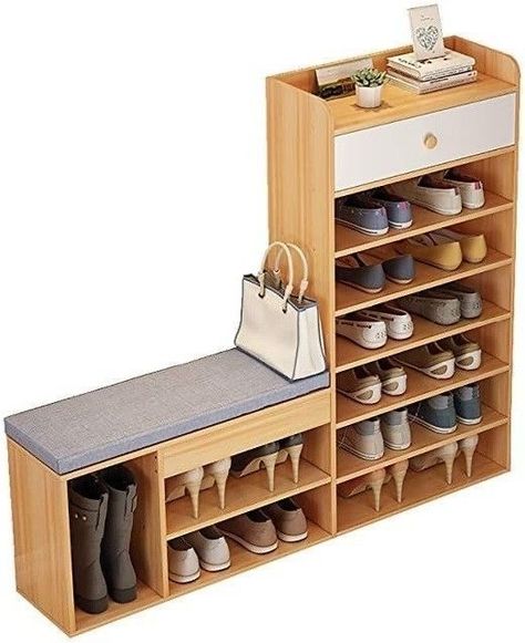 Shoe Storage Ideas For Small Spaces, Wooden Shoe Rack Designs, Shoe Rack Cabinet Design, Latest Cupboard Designs, Shoe Rack For Home, Wooden Shoe Rack, Storage Ideas For Small Spaces, Shoe Storage Small Space, Shoe Storage Furniture