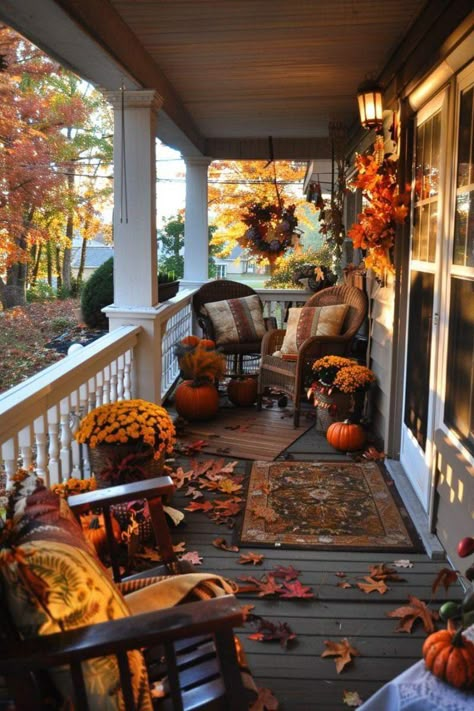 Simple Fall Front Porch, Modern Front Porch Decor, Diy Fall Porch Decor, Porch Fall Decorating Ideas, Small Front Porch Decor, Winter Front Porch Decor, Farmhouse Front Porch Decor, Spring Front Porch Decor, Summer Front Porch Decor