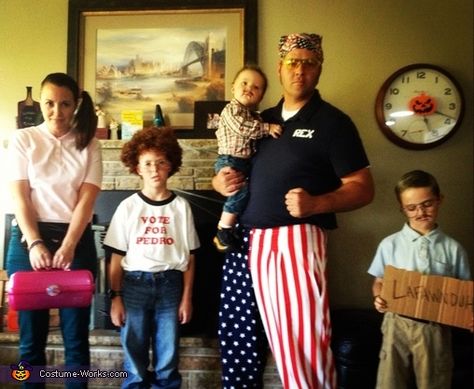 Clever Halloween, Clever Halloween Costumes, Skirt Diy, Napoleon Dynamite, Costume Works, Hallowen Costume, Homemade Costumes, Halloween Costume Contest, Family Costumes