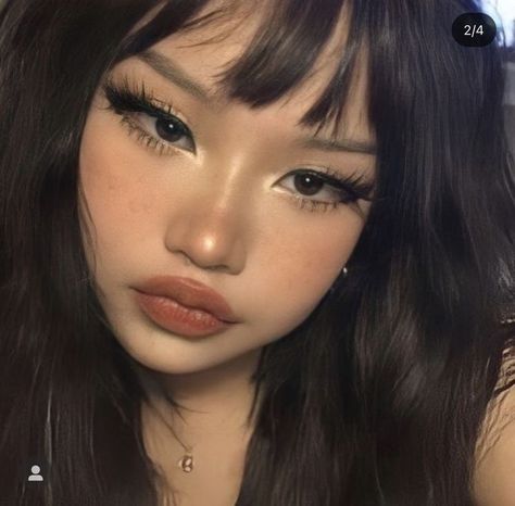 Makeup Asia, Teknik Makeup, Latina Makeup, Soft Makeup Looks, Doll Eye Makeup, Pretty Makeup Looks, Swag Makeup, Dope Makeup, Edgy Makeup