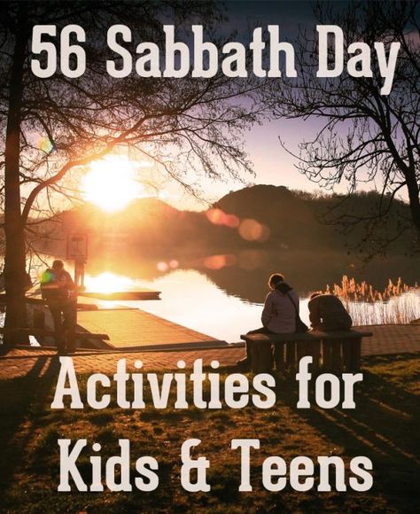 Keeping the Sabbath day holy can be a challenge when raising little children. Check out these fun Sunday activities that will help you keep the Lord’s Day! Sabbath Activities, The Sabbath Day, Family Home Evening Lessons, Biblical Times, Sabbath Rest, Sunday Activities, Sabbath Day, Family Home Evening, Activities For Children