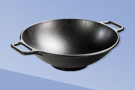 Amazon Shoppers Say This Lodge Cast Iron Wok Works So Much Better Than Carbon Steel, and It’s on Sale — FOOD & WINE Frying Vegetables, How To Cook Hamburgers, Lodge Cast Iron Skillet, Cast Iron Wok, Seasoning Cast Iron, Deep Fried Food, Lodge Cast Iron, Seared Steak, How To Make Pancakes