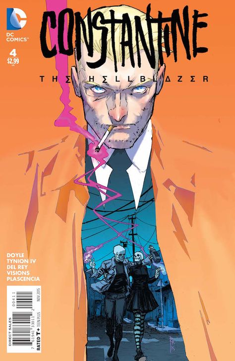 EXCLUSIVE DC Comics Preview: Constantine: The Hellblazer #4 | Comicbook.com Constantine Hellblazer, Graphic Novel Cover, Mises En Page Design Graphique, John Constantine, Portfolio Covers, Univers Dc, Comic Poster, Graphic Novel Art, Comic Shop