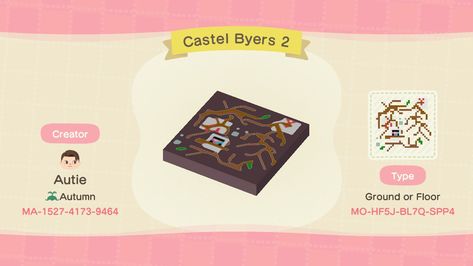 Acnh Stranger Things, Castle Byers, Animal Crossing, Stranger Things, Castle, Quick Saves