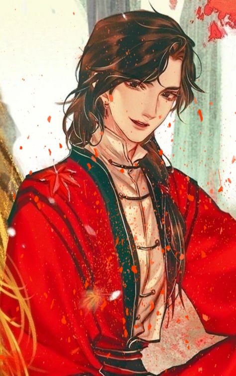 Hua Cheng Drawing, Hua Cheng, Tv Show Games, Kpop Drawings, Fashion Design Drawings, Art Masters, Heaven's Official Blessing, Manga Characters, Instagram Inspo