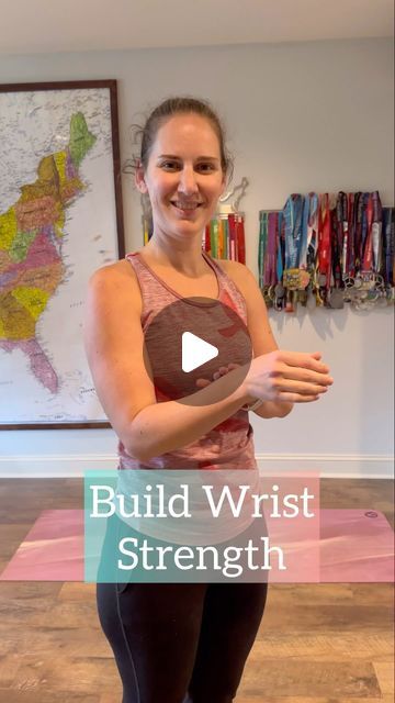 Stephanie Ridgway on Instagram: "If you’re having any pain in your hands, elbows, or wrists, you may need to start working on building up your wrist strength.

If your hands, wrists, and forearms are weak, more stress is placed on those joints, which can cause pain and injury.

These are a few of the wrist strengthening exercises I like to start with. Try doing 2-3 sets of 10 of each of them. Start with a light weight and gradually progress as you get stronger.

Comment Wrist if you need to start working on your wrist strength today!

#wriststrength #wristpainrelief #gripstrength #handstrength #elbowpainrelief" Wrist Strengthening Exercises, Wrist Strengthening, Elbow Pain Relief, Wrist Pain Relief, Wrist Strength, Wrist Exercises, Hand Exercises, Get Stronger, Strengthening Exercises