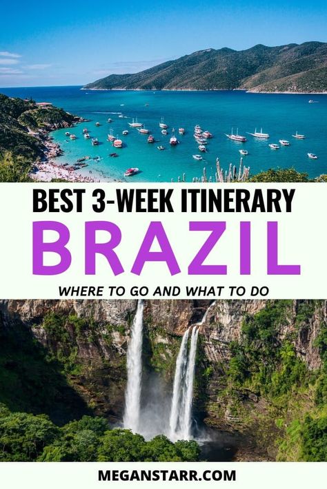 Ultimate 3 weeks in Brazil itinerary for First time Visitors | #southamerica #brazil #riodejaneiro #salvador #natal | Travel to Brazil | Brazil Travel | Rio Travel | Brazil itinerary | Visit Brazil | Places to visit in Brazil | South Armenia | Salvador travel | Brazil photography | Brazil Things to do | Fernando de Noronha | Chapada Diamantina | Amazon | Fortaleza | Natal | Rio de Janeiro | Salvador de Bahia Things To Do In Brazil, Rio Travel, Brazil Itinerary, Travel To Brazil, Brazil Travel Guide, Brazil Photography, Brazil Cities, Travel Brazil, Salvador Brazil