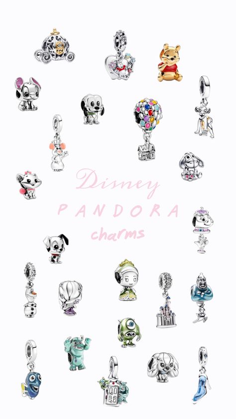 #charms Disney Pandora Charms, Disney Pandora, Pandora Charms Disney, Charms Pandora, Disney Charms, Pandora Disney, Dream Jewelry, Pandora Charms, Charms