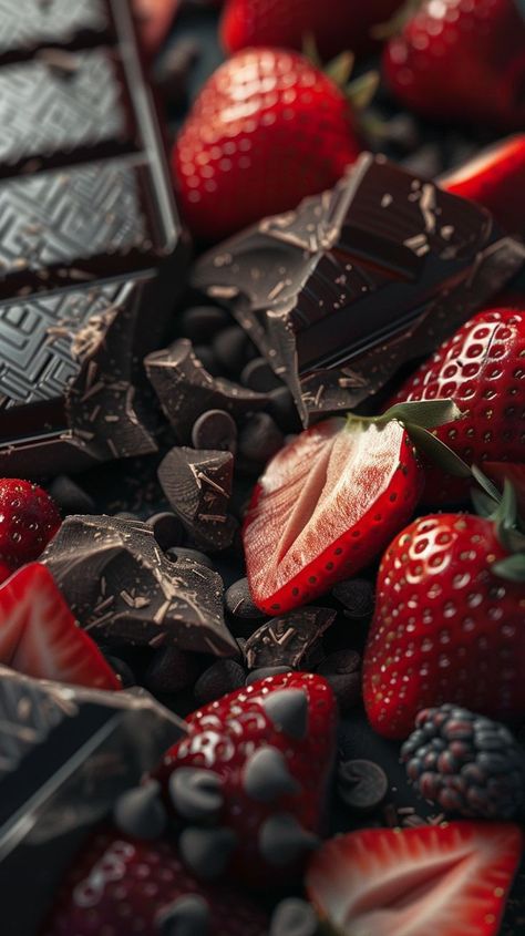 Iphone Wallpaper Backgrounds, Artisanal Chocolate, Chasing Money, Find Aesthetic, Thriller Novels, Strawberries, Wallpaper Backgrounds, Iphone Wallpaper, Fan