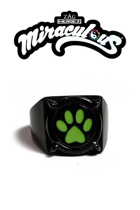 You can also be like Adrien Agreste and turn into Car Noir with your very own Miraculous. This ring is the perfect finishing touch for your Miraculous cosplay or make the perfect gift for any fan. Cat Noir Ring, Miraculous Cosplay, Miraculous Ladybug Toys, Cat Miraculous, Zak Storm, Miraculous Cat Noir, Ladybug Jewelry, Dark Rings, Evil Demons