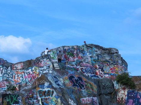 Quincy Massachusetts, Graffiti Artists, Abandoned Asylums, Stone Quarry, New England States, Atlas Obscura, Rock Climbers, Natural Bridge, Summer Plans