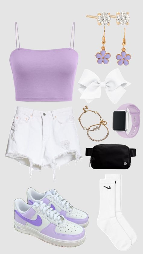 Best Winter Outfits, Preppy Summer Outfits, Casual Preppy Outfits, Looks Party, Purple Outfits, Trendy Outfits For Teens, Cute Lazy Day Outfits, Ideas Outfit, Cute Preppy Outfits