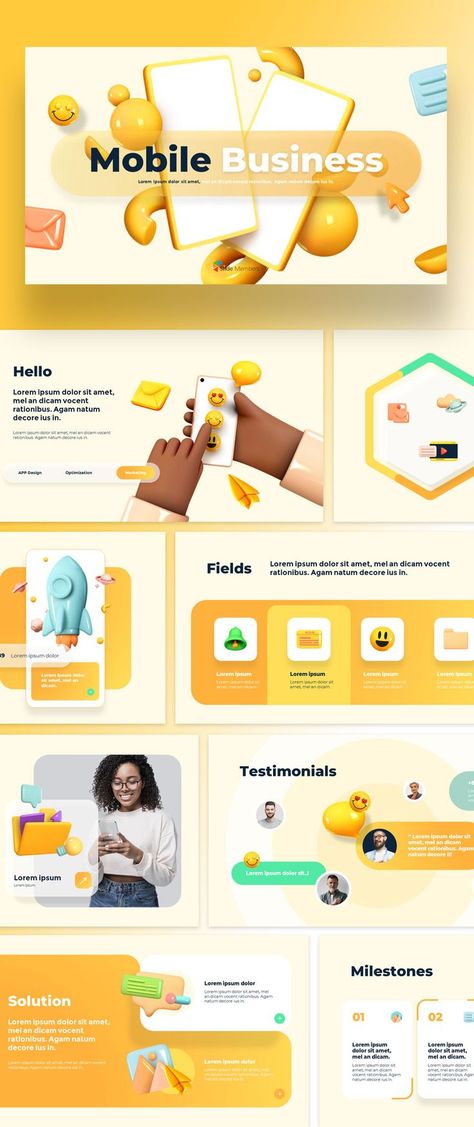 Pitch Deck Design Templates. #SlideMembers #Pitchdeck #Business #Mobile #3D #Icon #Contents #Creative #Smartphone #App #Application #Folder #Document #File #Launch #SocialMedia #SocialNetwork #Marketing #Professional #Unique #Infographics #Diagram #Introduction #Project #Portfolio #Investor #Professional #Background #Layout #Slide #Design #Multipurpose #Proposal #BestPPT #PPT #PPTdesign #freepresentation #Presentation #Templates #PowerPoint #Investordeck #PPTdeck #freePPT Design Pitch Deck, Presentation App, Web Design Icon, Pitch Presentation, Presentation Board Design, Mobile Design Inspiration, Icon Theme, Mobile Application Design, Powerpoint Slide Designs