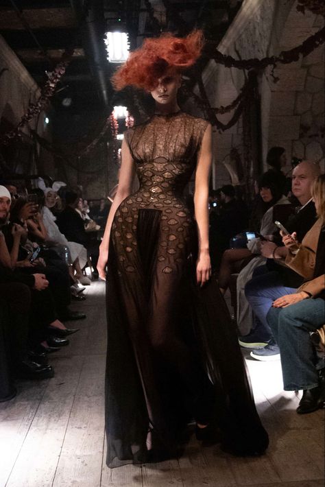 Noah Cyrus, Paris Couture, Couture Week, John Galliano, Fantasy Fashion, Sheer Dress, Couture Collection, Corset Dress, Giorgio Armani