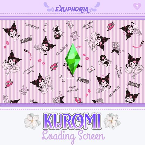 Sims 4 Kuromi, Sims 4 Cas Background, Ts4 Mods, Cc Mods, Loading Screen, Sims 4 Cc Folder, Sims 4 Dresses, Sims 4 Mods Clothes, Sims 4 Cas