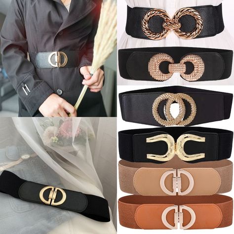 Belts For Women Dresses, Elastic Belts For Women, Pu Leather Dress, Ladies Belt, Plus Size Belts, Bella Vista, Elegant Bags, Fashion Belts, Formal Outfit