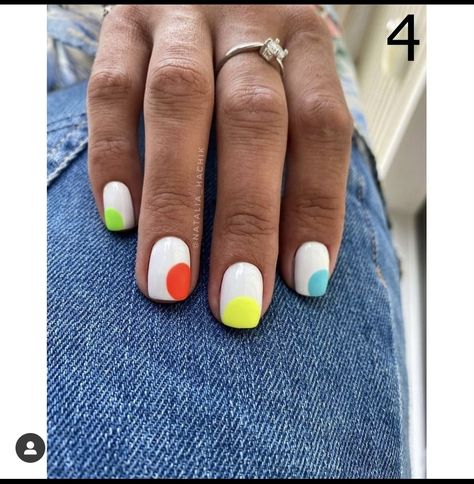 Mickey Nails, Funky Nail Art, Hippie Nails, Nude Nail Designs, Minimal Nails, Summery Nails, Casual Nails, Cute Gel Nails, Nails Only