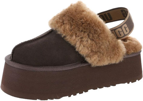 Ugg Funkette, Slipper Shoes Women, Indoor Outdoor Slippers, Womens Shoe, Women's Spurs, Fossil Fuels, Outdoor Slippers, Suede Slippers, Felted Slippers