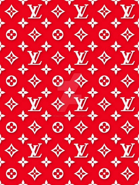 Red Lv Wallpaper, Red Louis Vuitton Wallpaper, Barbie Mala, Lui Viton, Prison Quotes, Dead Presidents, Supreme Lv, Louis Vuitton Pattern, Camo Wallpaper