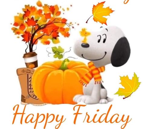 Happy Thanksgiving Snoopy, Snoopy Friday, Happy Friday Dance, Friday Good Morning, Thanksgiving Snoopy, Good Morning Sister Quotes, Good Morning Snoopy, Good Morning Sister, Peanuts Charlie Brown Snoopy