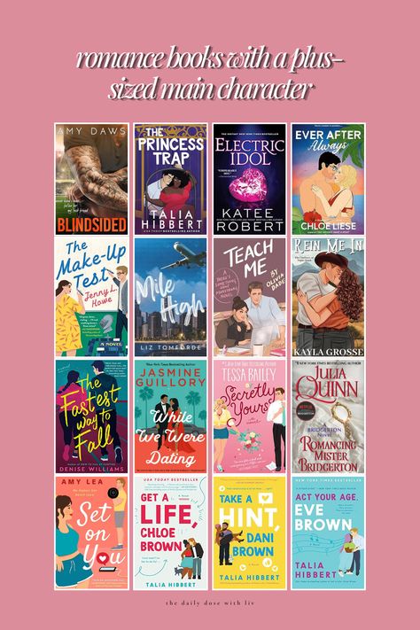 My TBR: Romance Books With A Plus-Size Main Character — the daily dose with liv Curvy Book Characters, Plus Size Book Characters, Romantic Spicy Books, Plus Size Books, Plus Size Romance Books, Books Spicy, Romcom Books, Books Recommendations, Books Tbr