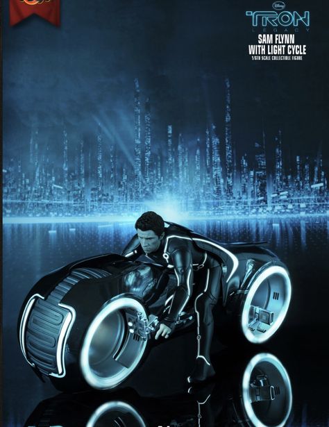 Tron Light Cycle, Tron Art, Tron Bike, Blue Ios, Tron Legacy, Light Cycle, Futuristic Motorcycle, Star Wars Black Series, Michael Myers Halloween