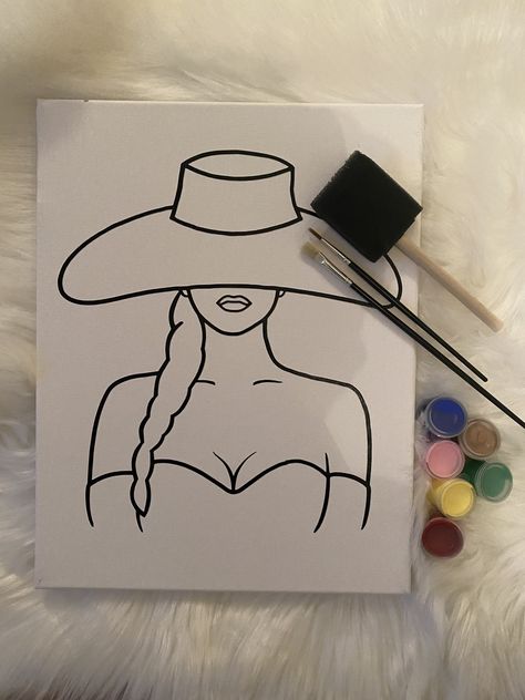 Sip And Paint Ideas Girls Night Easy, Sip And Paint Ideas Girls Night At Home, Sip And Paint Picture Ideas, Paint And Sip Ideas Parties Girls Night, Sip And Paint Ideas Girls Night, Couples Painting Ideas Canvases Easy, Paint Outline, Couples Night, Canvas Party