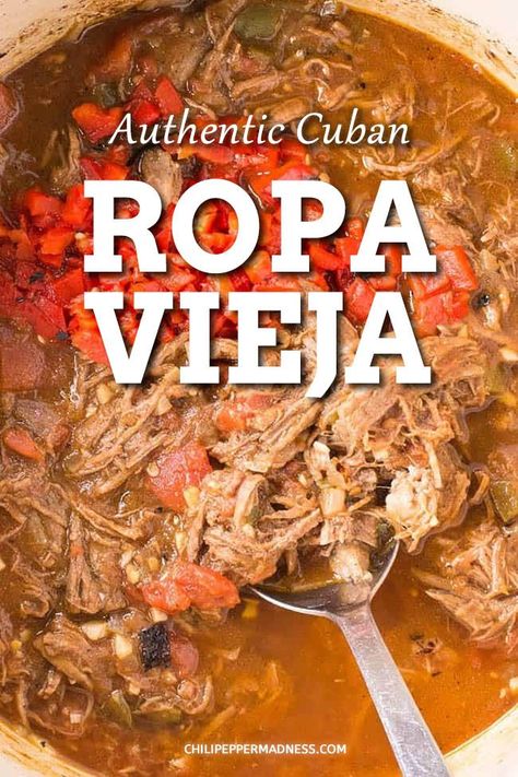 Ropa Vieja Recipe Stove Top, Cuban Ropa Vieja Recipe, Ropa Vieja Slow Cooker, Cuban Dinner, Best Chicken Taco Recipe, Cuban Ropa Vieja, Ropa Vieja Recipe, Tacos Dinner, Healthy Taco Recipes