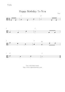 Music Happy Birthday, Violin Notes, Easy Violin Sheet Music, Free Violin Sheet Music, Viola Music, Free Printable Sheet Music, Viola Sheet Music, Fiddle Music, Violin Songs