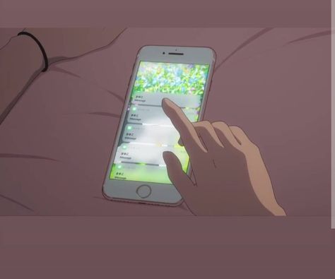 Anime Treats, Phone Obsession, Anime Books, Phone Anime, Fantasy Bedroom, Anime Hands, Anime Mobile, Anime Phone, Phone Art