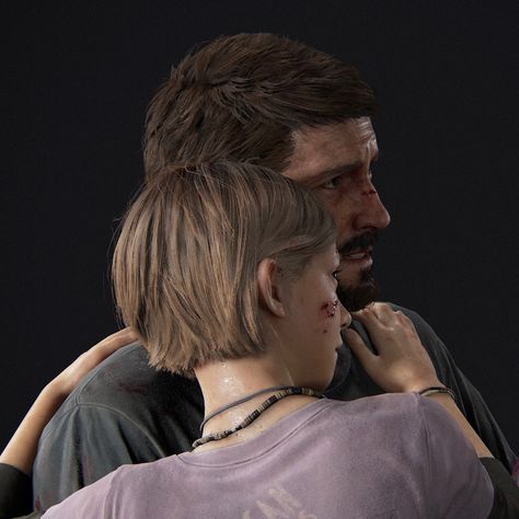 Joel And Sarah, The Last Of Us Icons, Joel Tlou, Zombie Apocalypse Game, Tommy Miller, Last Of Us Part 1, Sarah Miller, Edge Of The Universe, Last Of Us Part 2