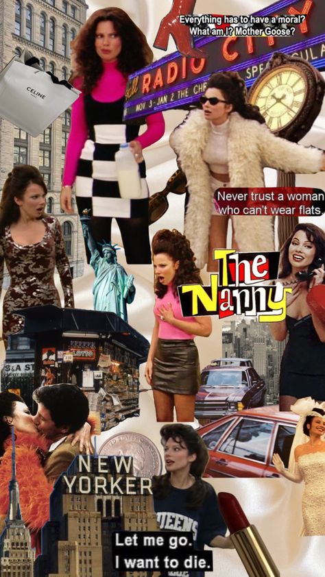 The Nanny Fashion Outfits Fran Drescher, The Nanny Aesthetic, Nana Fine, The Nany, The Proposal Movie, The Nanny, Nanny Outfit, New Girl Tv Show, Mummy Movie